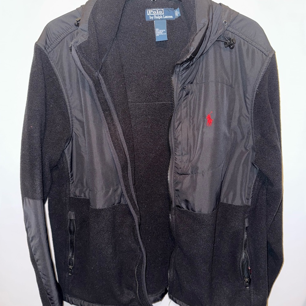 Ralph Lauren Black Windbreaker Jacket for Men
